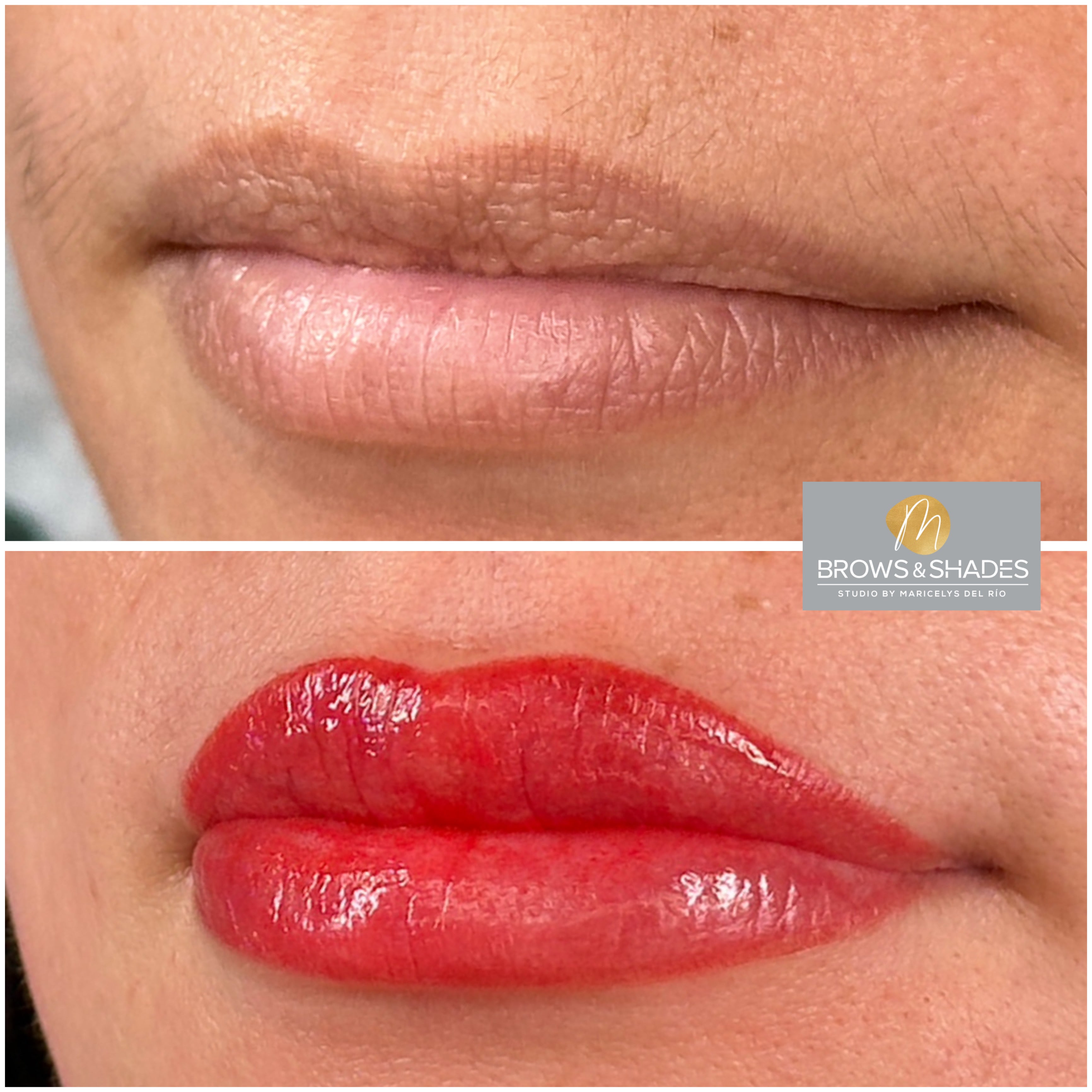 Lip Blush - $425.00.  Procedimiento Inicial.           Requiere depósito de